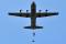 A US Air Force C-130J Super Hercules crew from the 37th Airlift Squadron at Ramstein AB, Germany, drops a container deployment system over Plovdiv, Bulgaria, on 16 July 2013 during a flying training deployment called Thracian Summer.